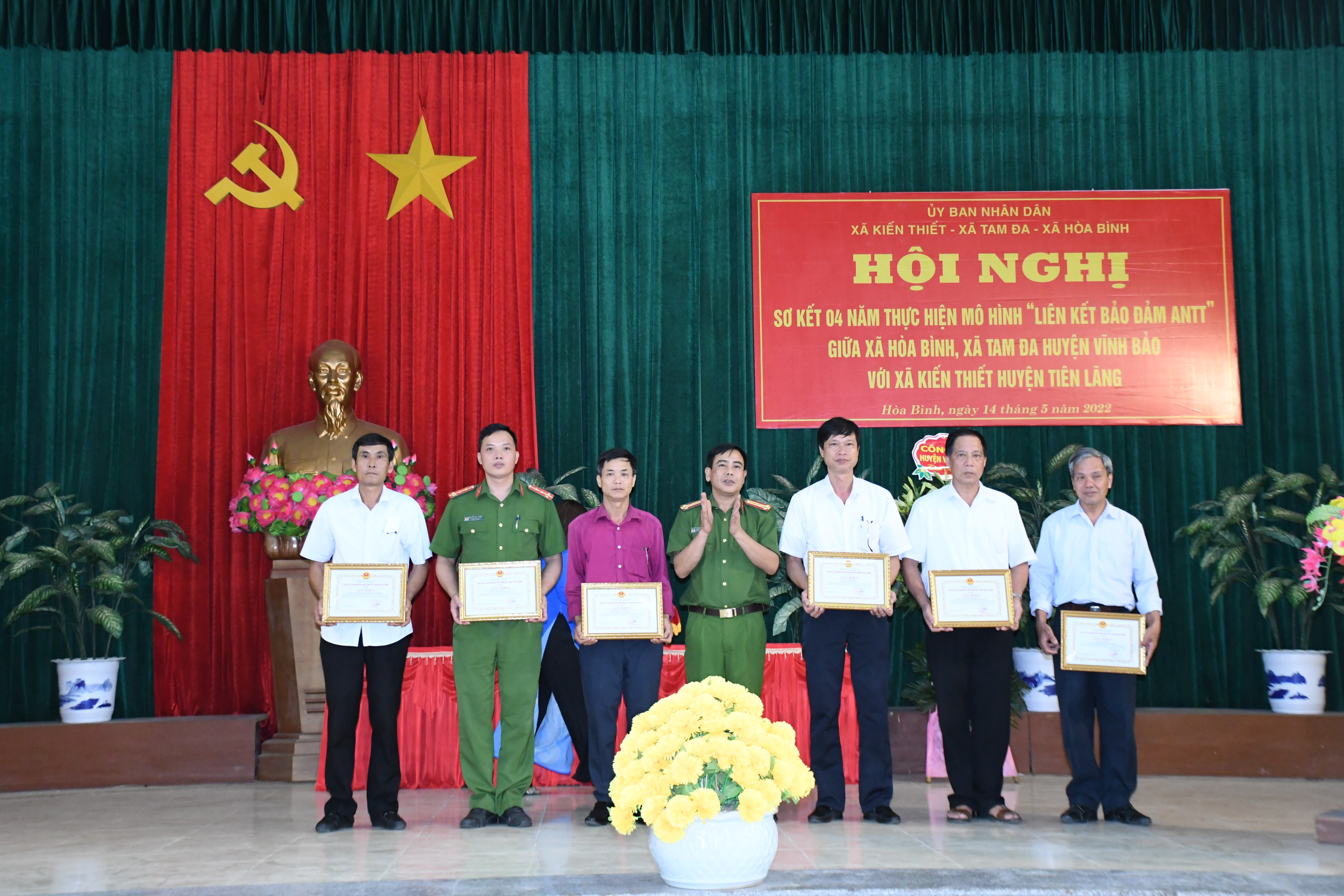 Công an huyện Vĩnh Bảo: Sơ kết 3 mô hình phong trào toàn dân bảo vệ an ninh Tổ quốc